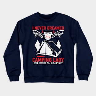 Camping Lover Crewneck Sweatshirt